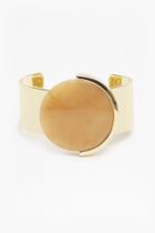 French Connection Grecian Moon Cuff Bracelet
