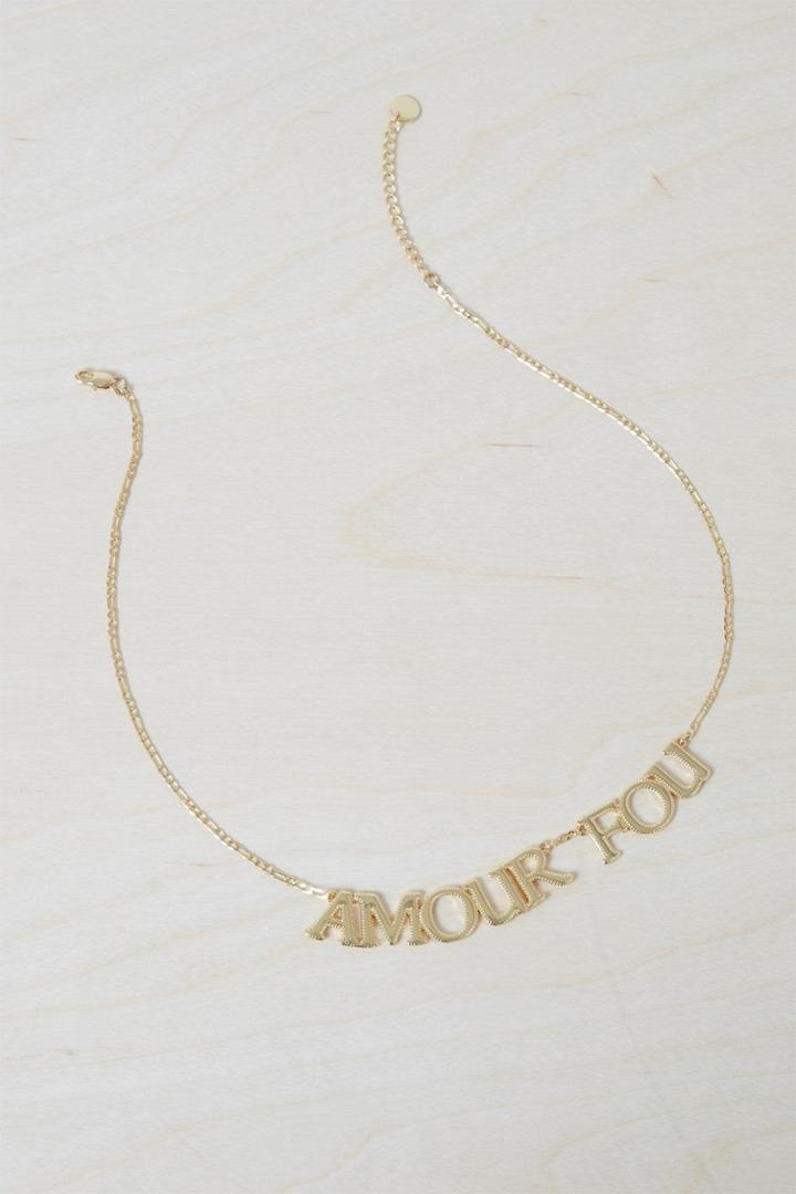 Fcus Amour Fou Necklace