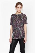 French Connection Electric Leopard T-shirt