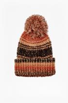 French Connection Trio Knit Perla Pom Pom Hat