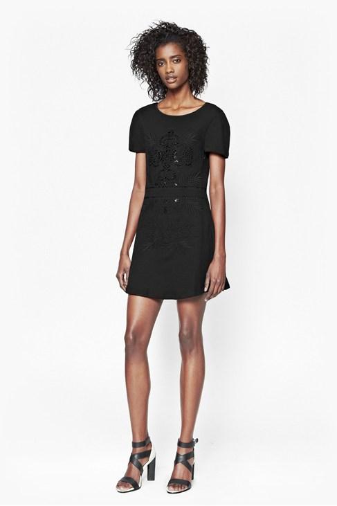 French Connection Sea Bead Eyelet Dress