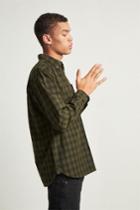 French Connenction Overdyed Ombre Check Shirt