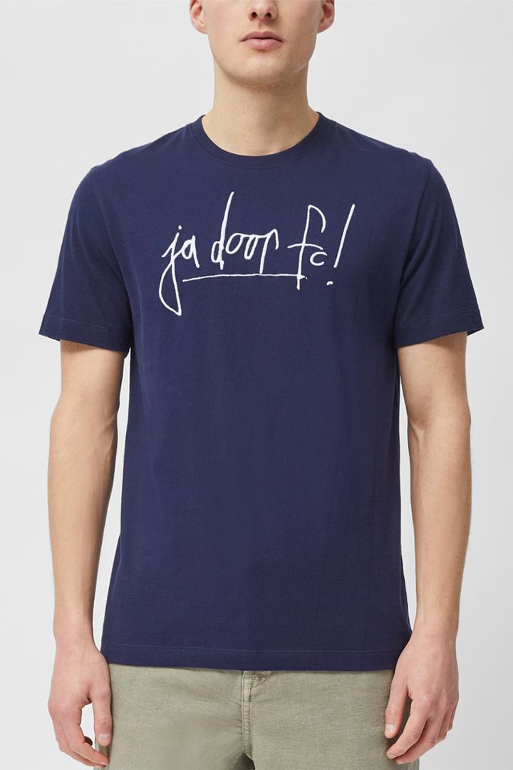 French Connection Embroidery J'adore T-shirt