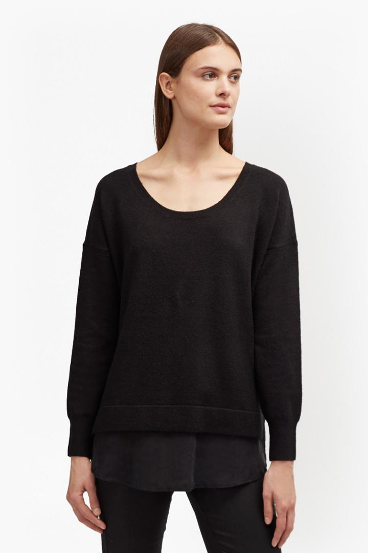 French Connection Vhari Hybrid Knit Jumper