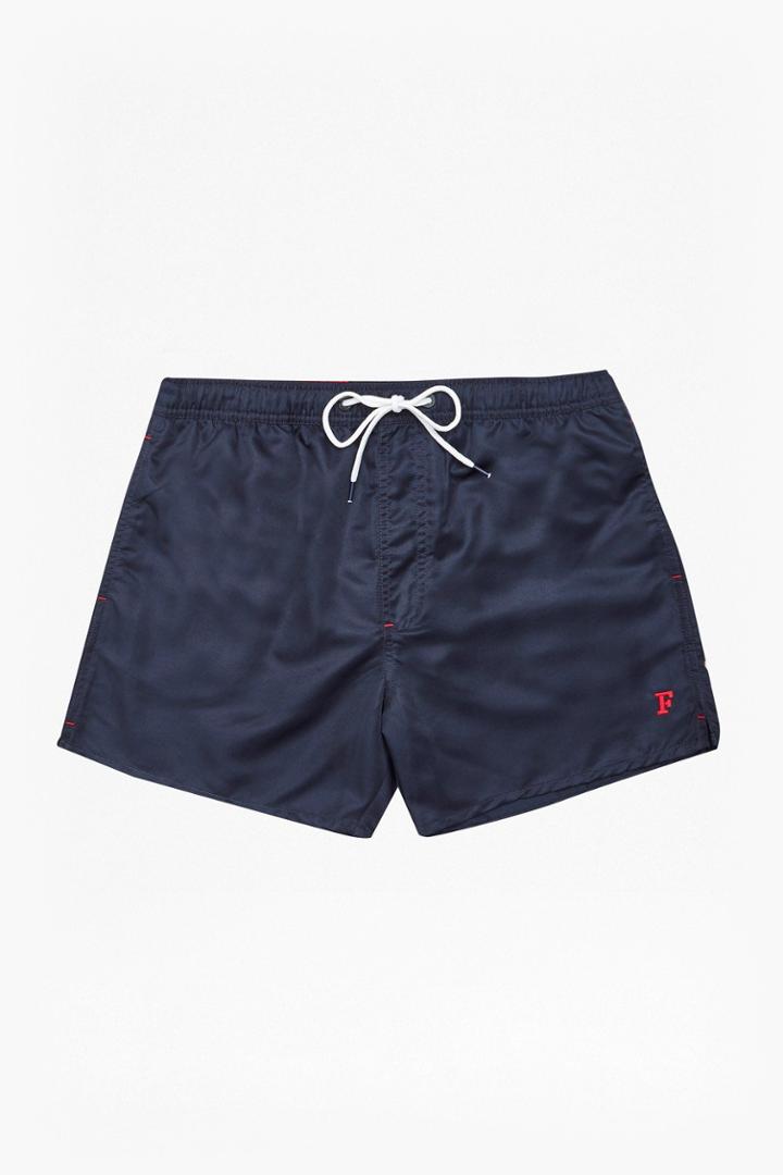 French Connenction Rasheed Solid Swim Shorts