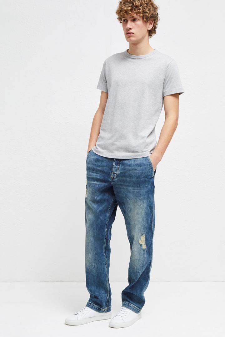French Connenction Track Denim Loose Fit Jeans