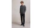 French Connection Boiled Sweat Knit Hybrid Crew Neck Jumper