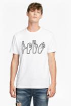 French Connenction Love Hands Crew Neck T-shirt