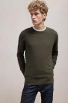 French Connenction Winter Cotton Rib Knit Jumper