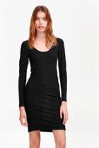 French Connection Mayan Plain Panelled Dress