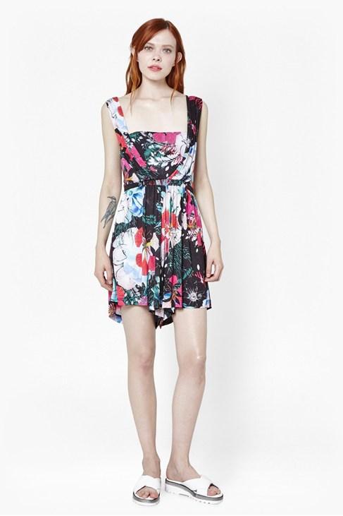 French Connection Floral Reef Printed Playsuit