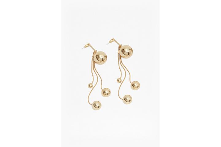 French Connection Drop Ball Earrings