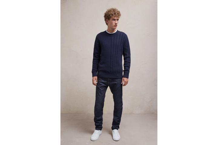 French Connection Cotton Wool Mixed Stitch Jumper