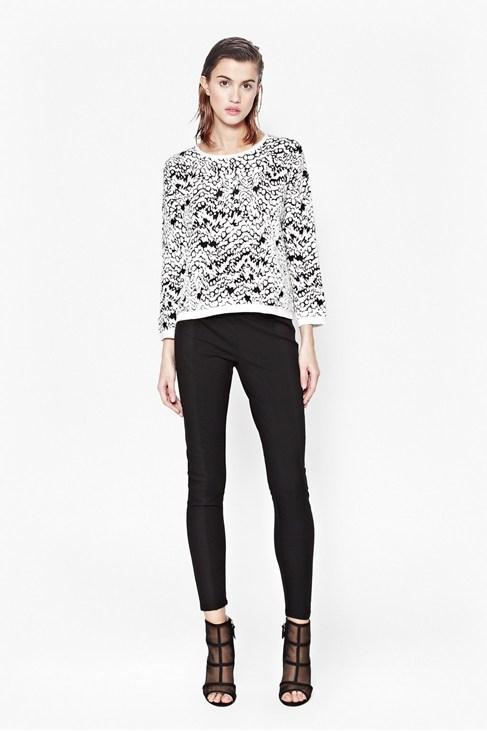 French Connection Leopard Moth Jumper