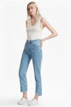 French Connection Remix Step Hem Straight Leg Jeans