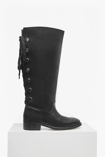 French Connection Equestrian Leather Boots