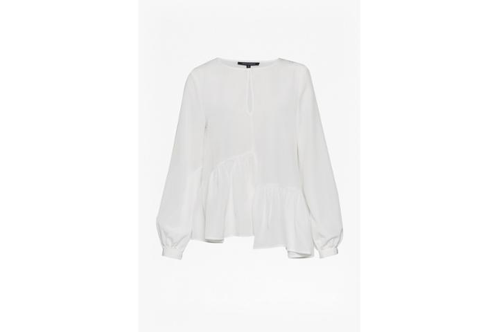 French Connection Lisette Lightweight Crepe Top