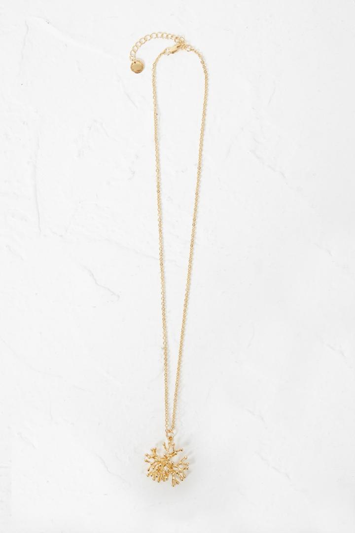 French Connenction Reef Charm Necklace