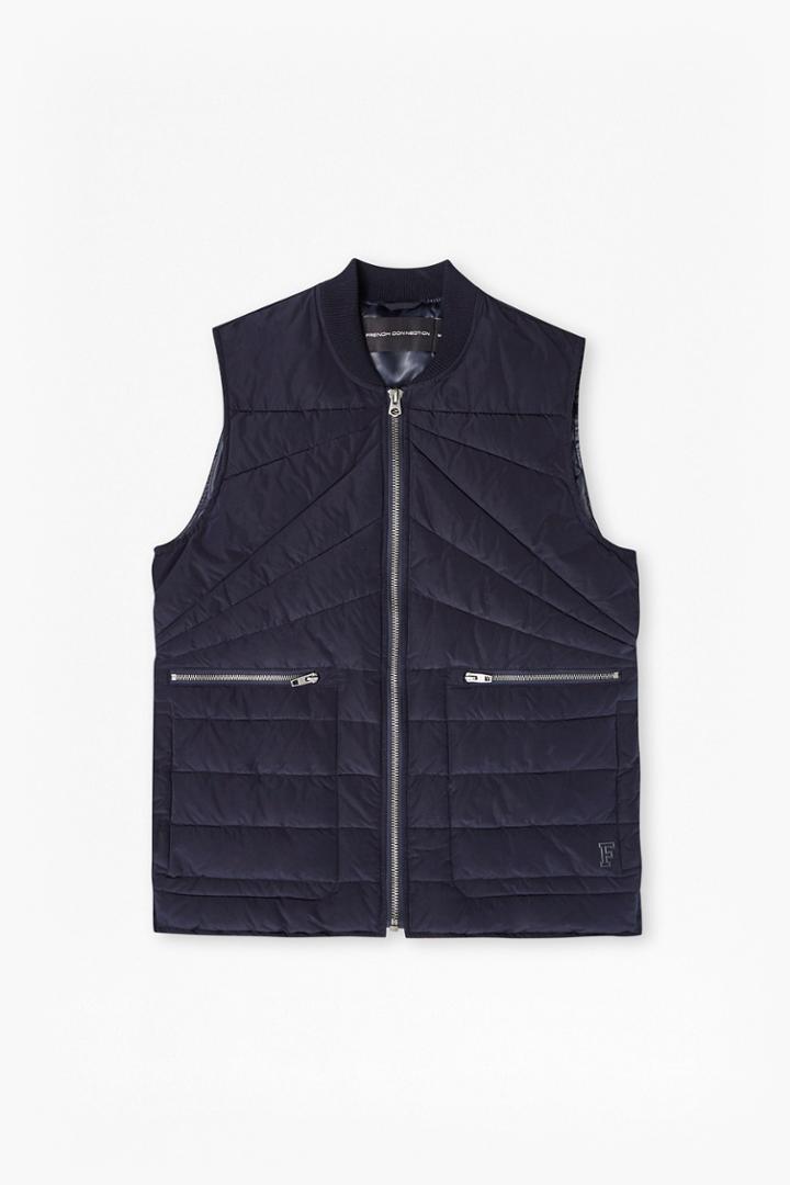 French Connection Spitfire Quilt Gilet