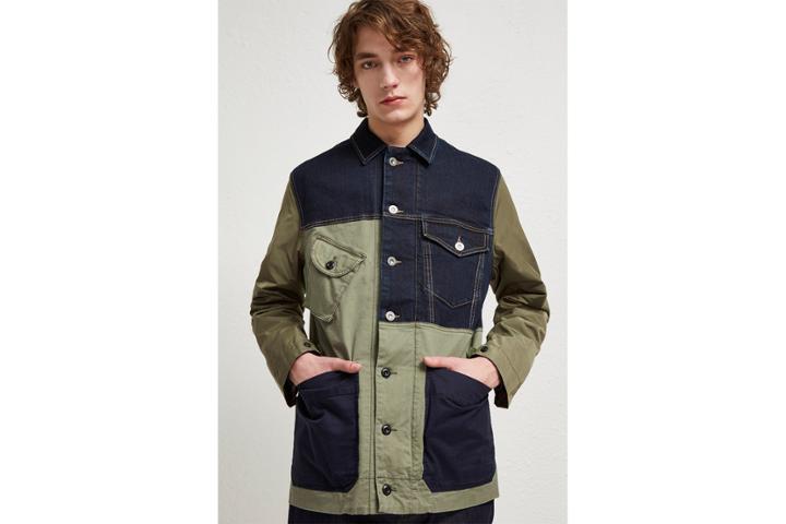 French Connection Field Patchwork Jacket