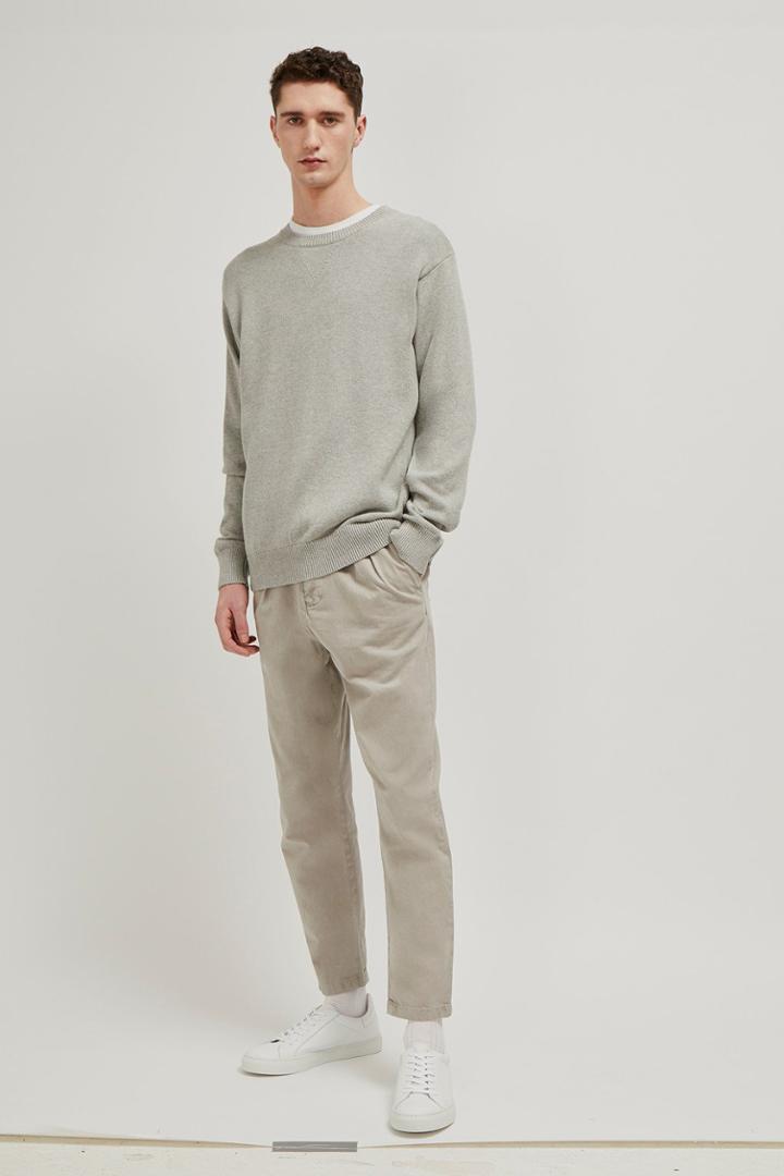 French Connenction Mozart Plain Cotton Jumper