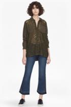 Fcus Marian Lace Mix Long Sleeved Shirt