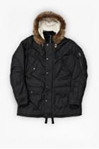 French Connection Nixie Mixed Polar Parka