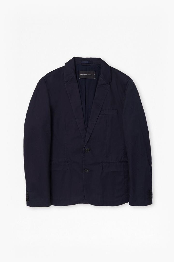 French Connection Big Spin Pima Cotton Blazer