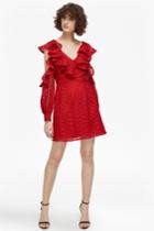 Fcus Massey Lace V Neck Dress