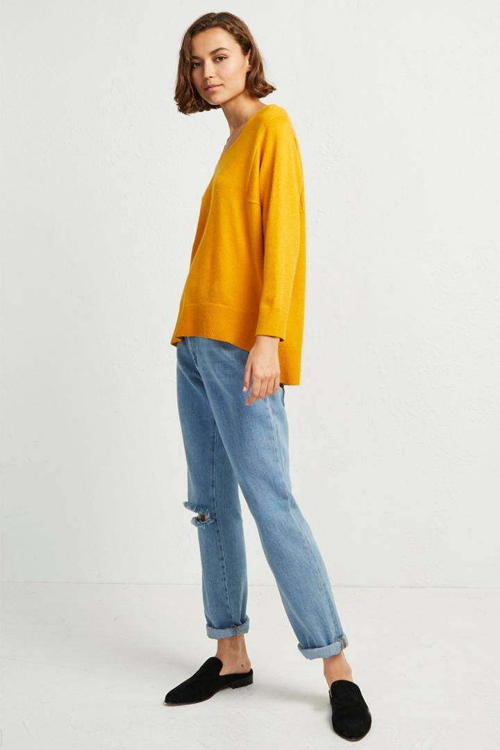 French Connenction Ebba Vhari V Neck Jumper
