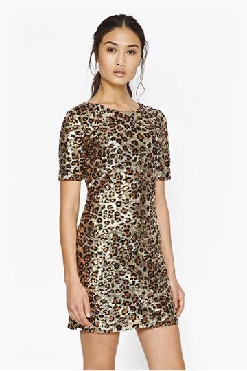 French Connection Leo Luxe Sequin Dress