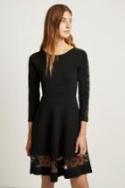 French Connenction Voletta Crepe Knit Dress