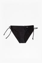 French Connection Matilde Ruched Tie Bikini Bottoms