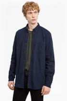French Connenction Lightweight Peached Oxford Shirt