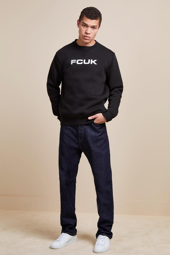 French Connenction Track Printed Stripe Jeans