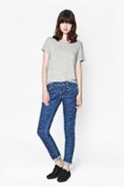 French Connection Siberian Animal Print Jeans