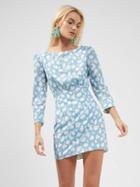 French Connection Aimee Courtney Boat Neck Long Sleeve Dress