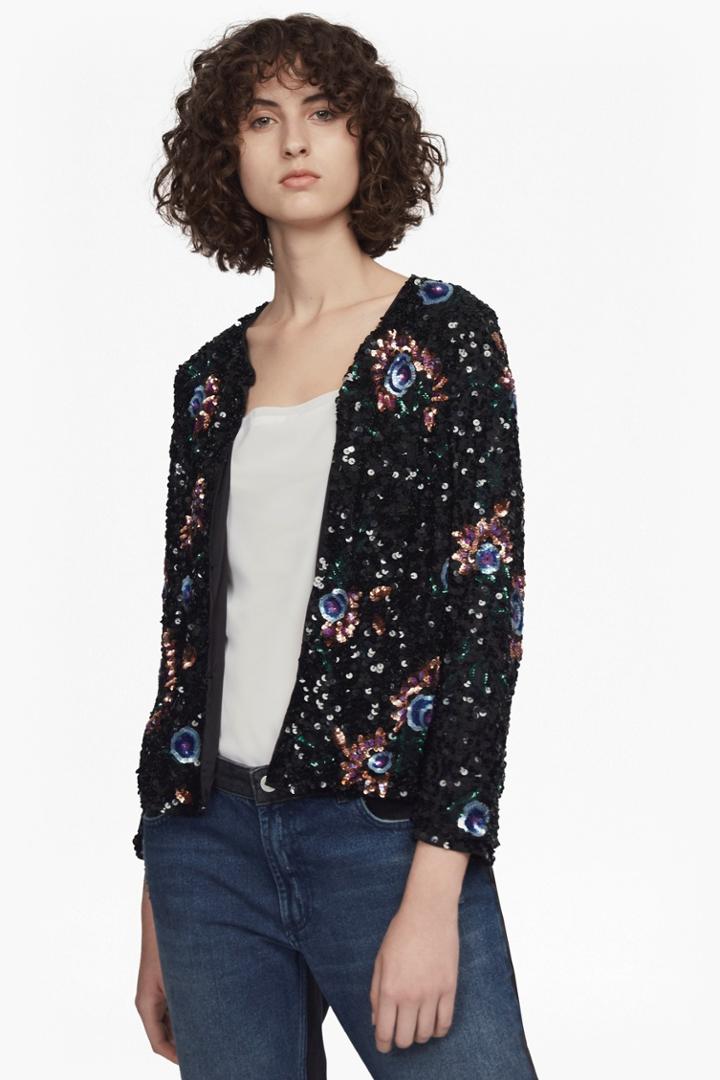 Fcus Valerie Sparkle Sequin Jacket
