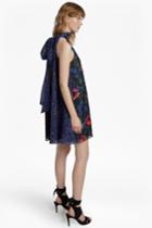 Fcus Lisette Halterneck Floral Sequin Dress