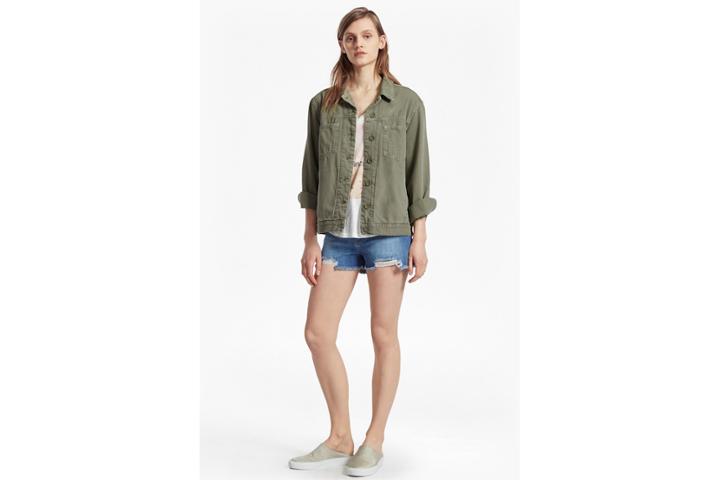 French Connection Perret Utility Cotton Jacket