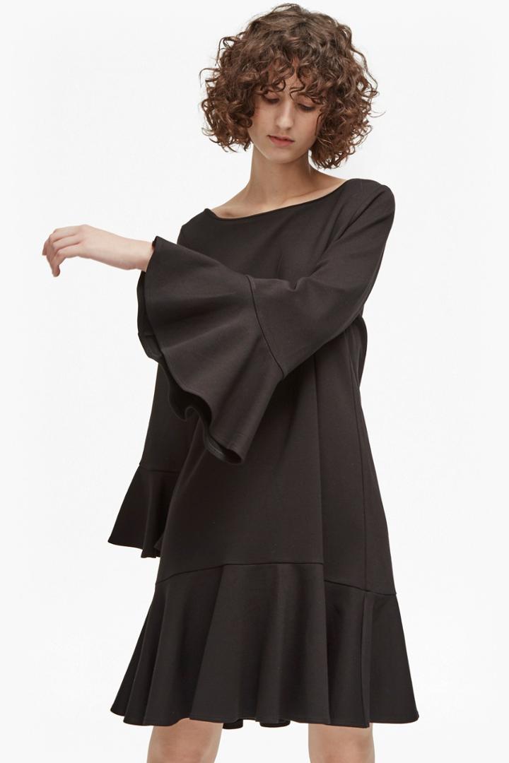 French Connenction Matuku Lula Bell Sleeve Dress