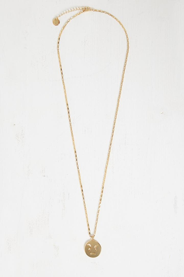 French Connenction Chit Chat Sassy Necklace