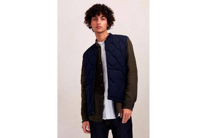 French Connection Bordello Poplin Gilet