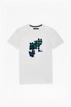 French Connection Camo Frog Graphic T-shirt