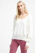 French Connenction Astra Knit Balloon Sleeve Jumper
