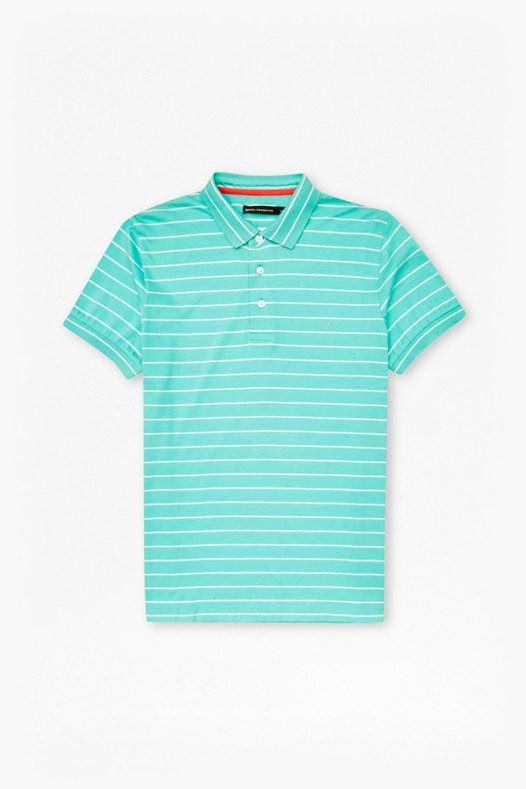 French Connection Trailer Stripe Polo Shirt