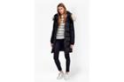 French Connection Faux Wool Down With Hood Coat