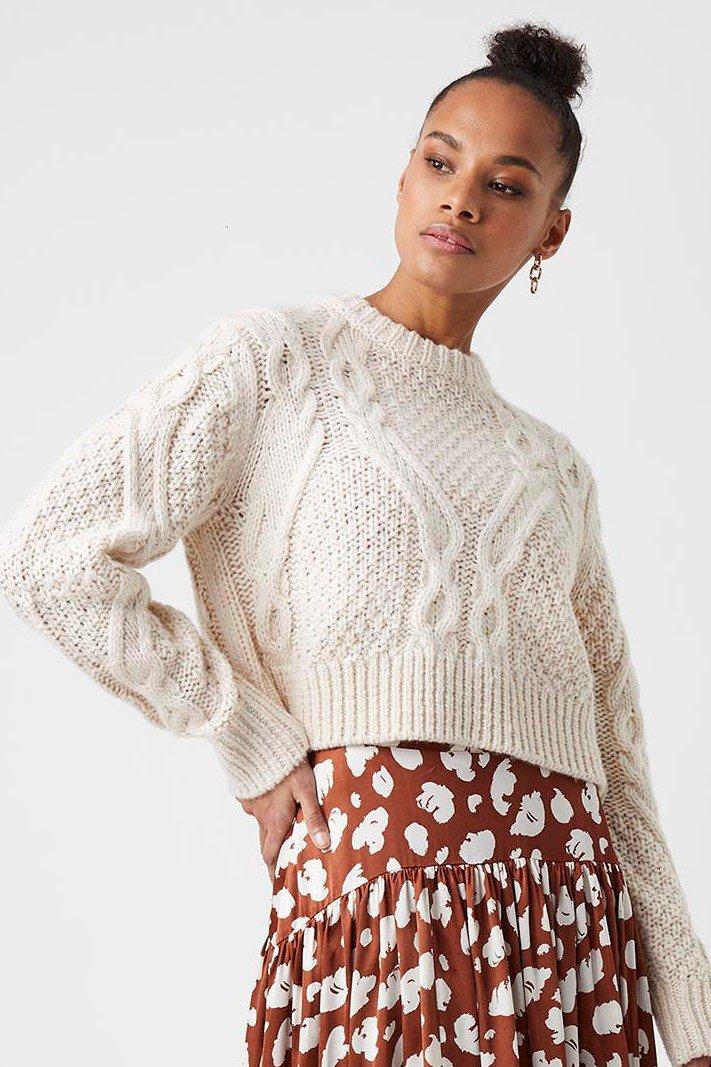 French Connection Kalina Cable Jumper