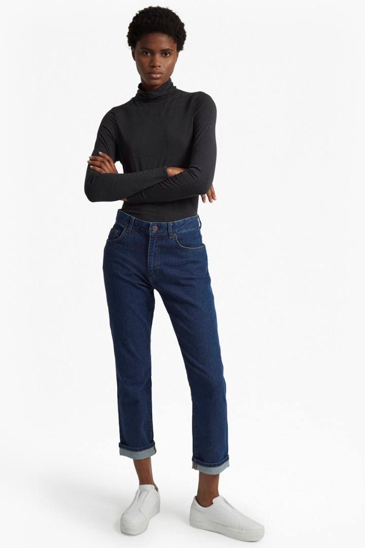 Fcus Isla Polo Neck Long Sleeved Top