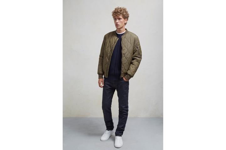 French Connection Onion Quilted Jacket